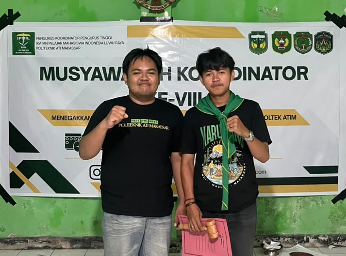 Muh. Irwansyah Putra, Mahasiswa Luwu Timur Terpilih Pimpin PKPT IPMIL RAYA Poltek ATIM